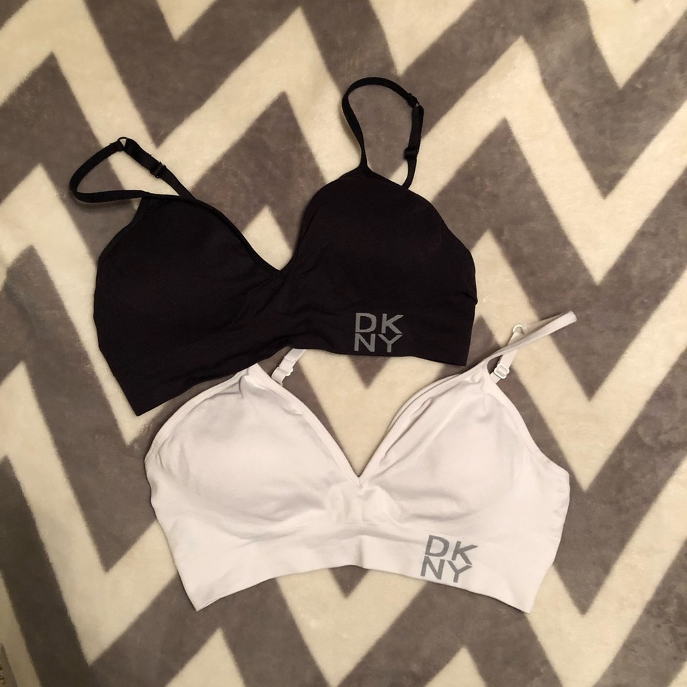 DKNY bras. Size L.